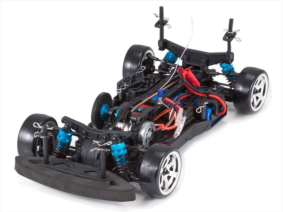 1/10 Scale Belt Drive Electric Drift Car Orange S92722