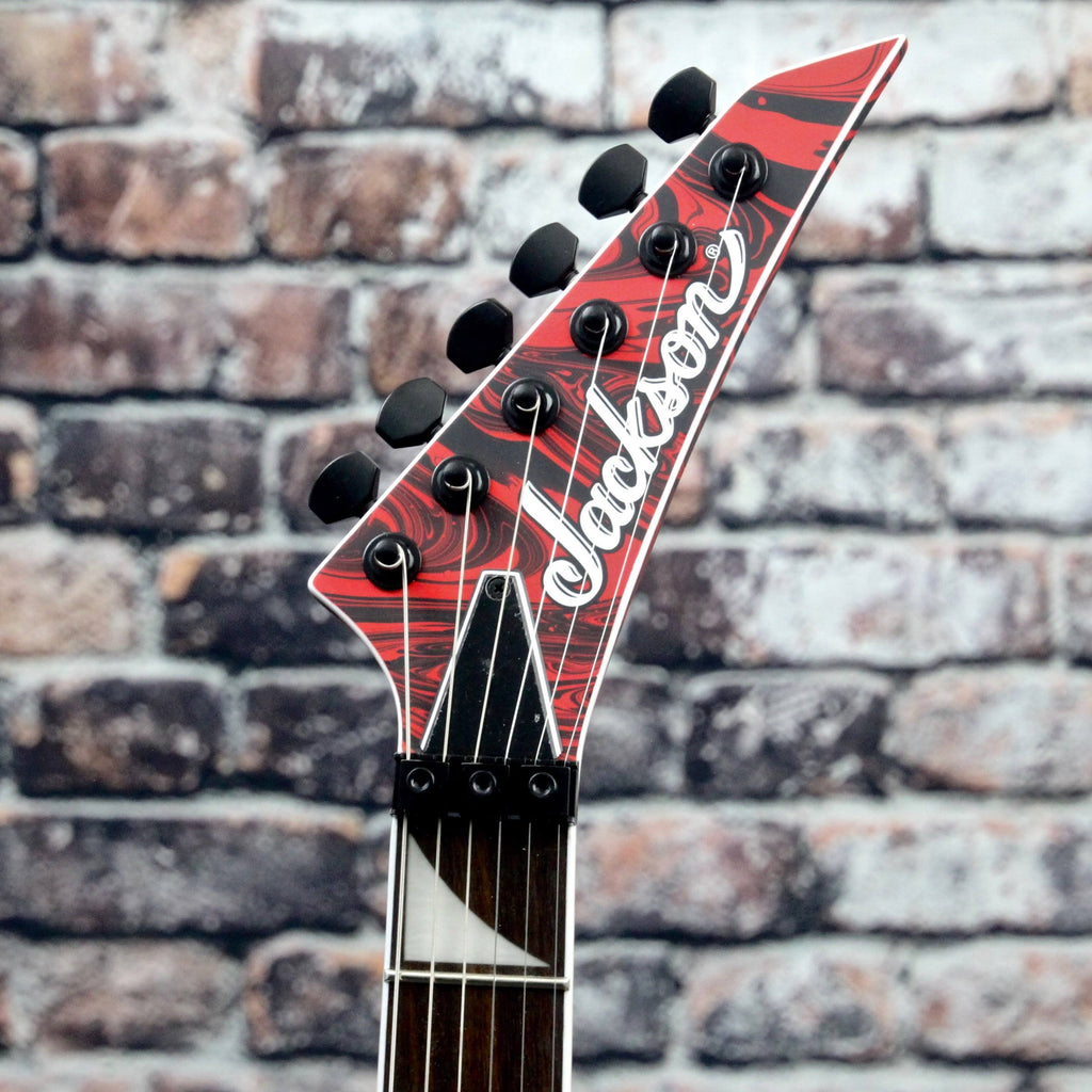 Soloist Swirl Electric Guitar, Satin Red Swirl G680