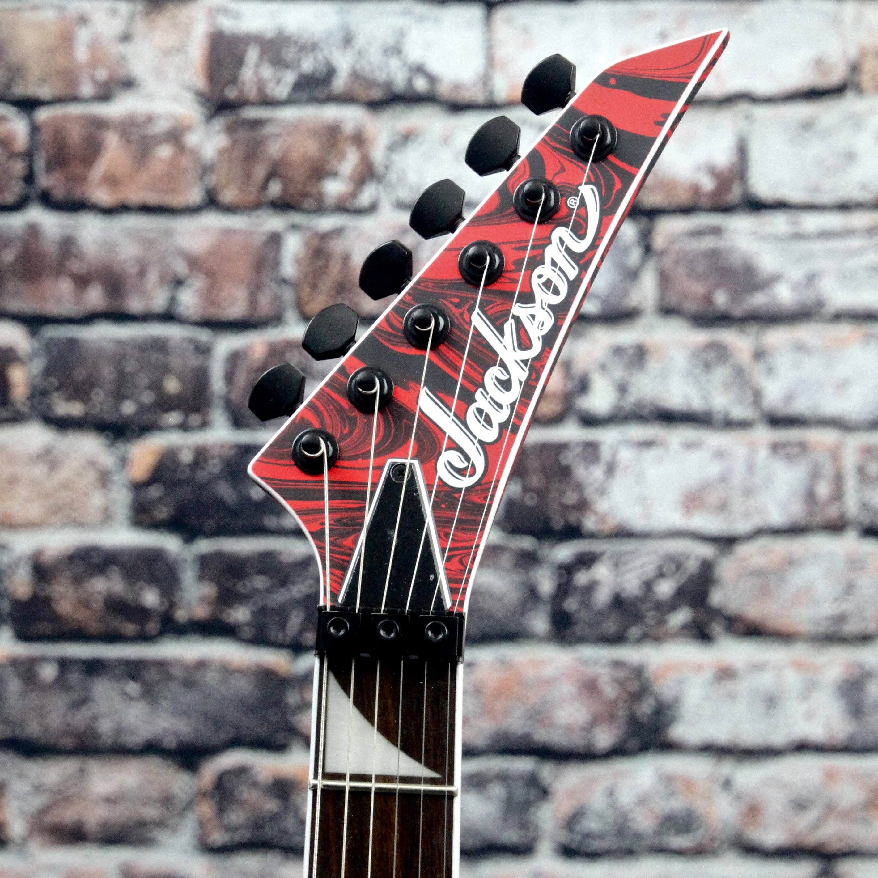 Soloist Swirl Electric Guitar, Satin Red Swirl G680