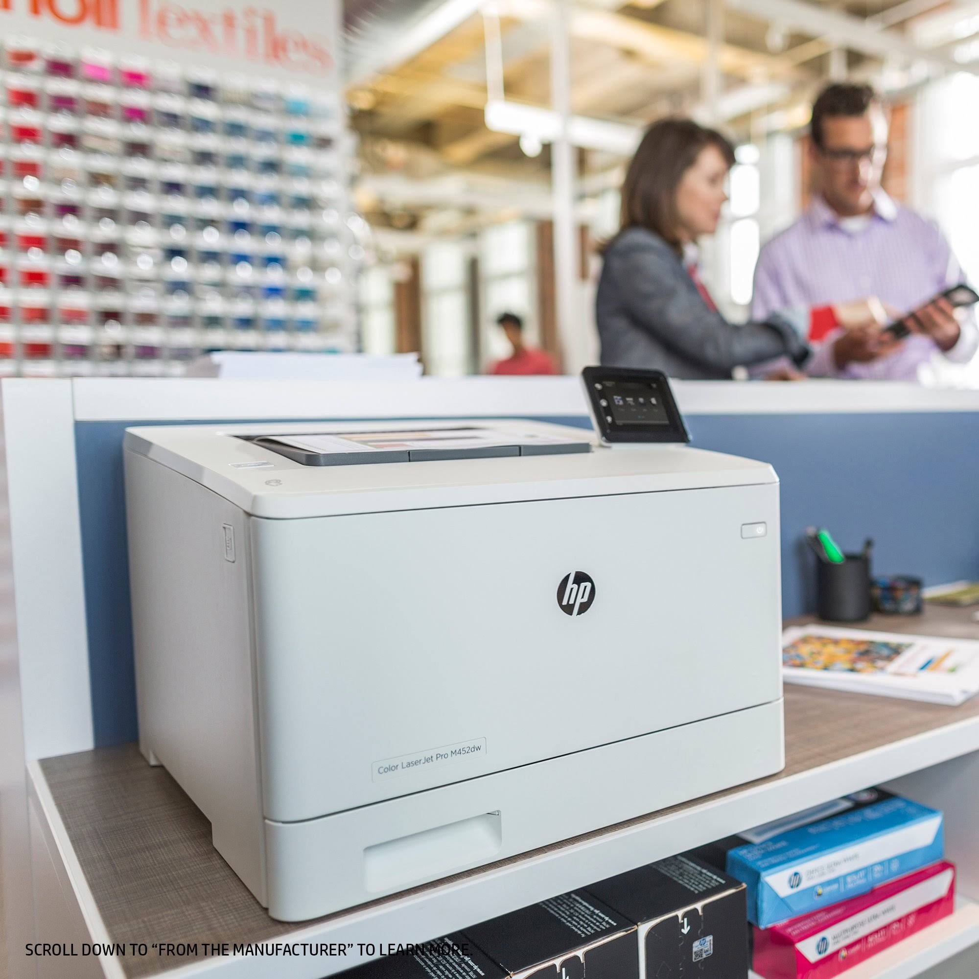 Wireless Color Laser Printer with Duplex Printing M1371
