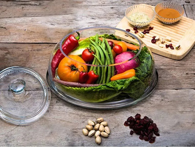 Glass Tabletop Produce Saver C830