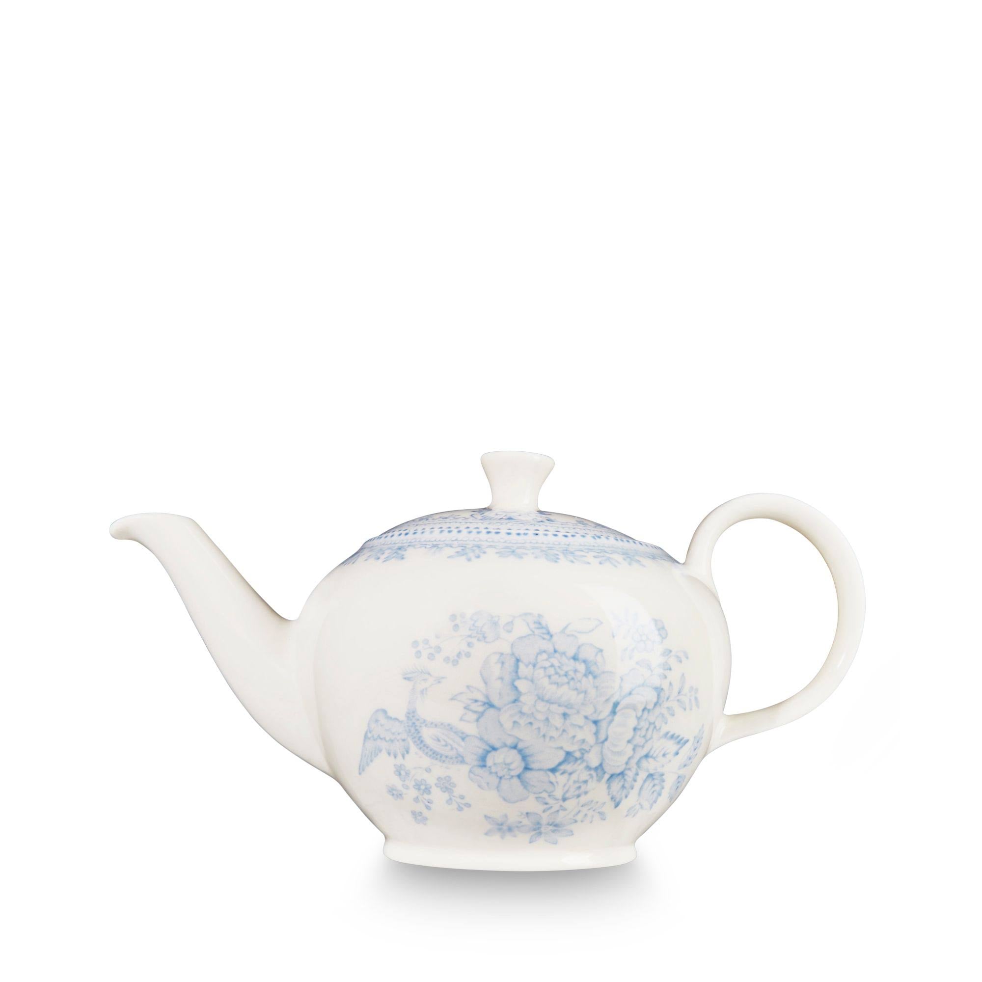 Blue Asiatic Pheasants Teapot Small G21290