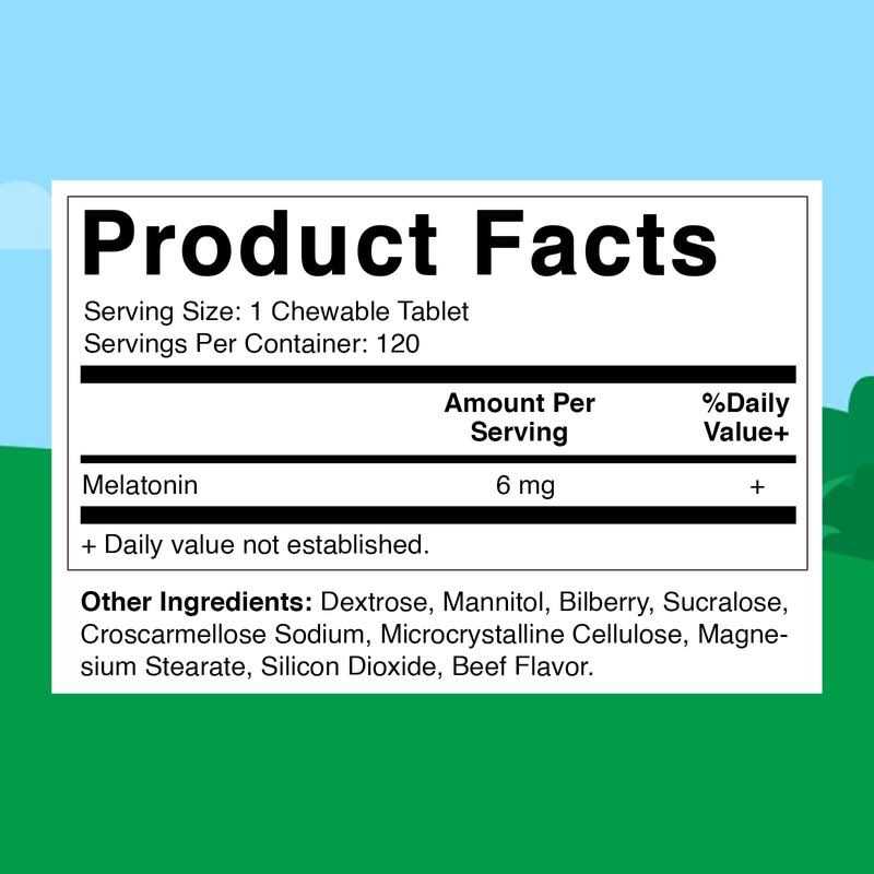Melatonin for Dogs 6 mg P838