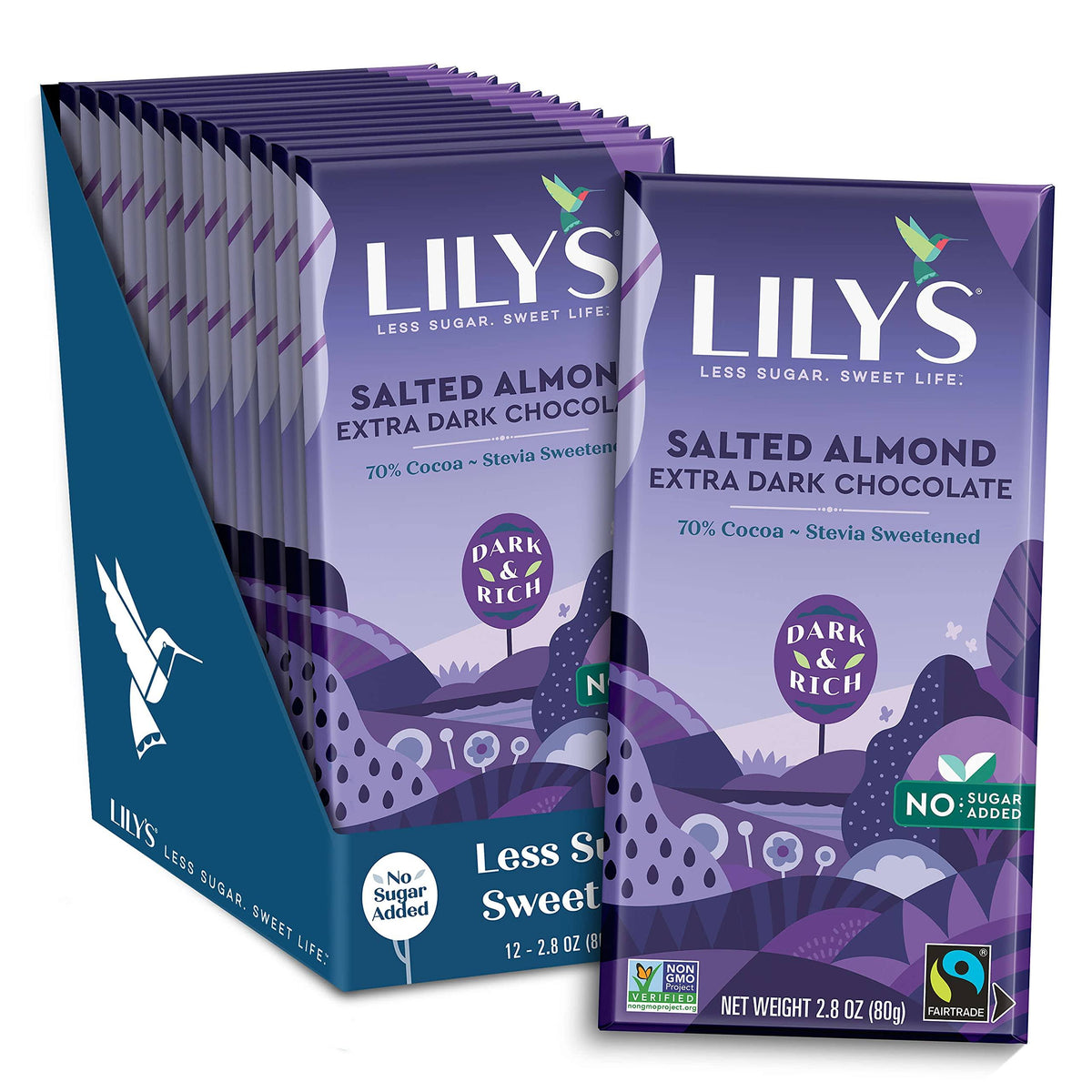 Salted Almond Dark Chocolate Bar E83768