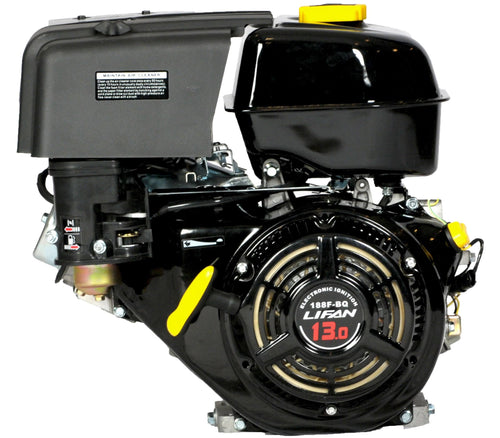 Lifan 1 in. 13 HP 389cc OHV Electric Start Horizontal Keyway Shaft GAS Engine LF188F-BDQ