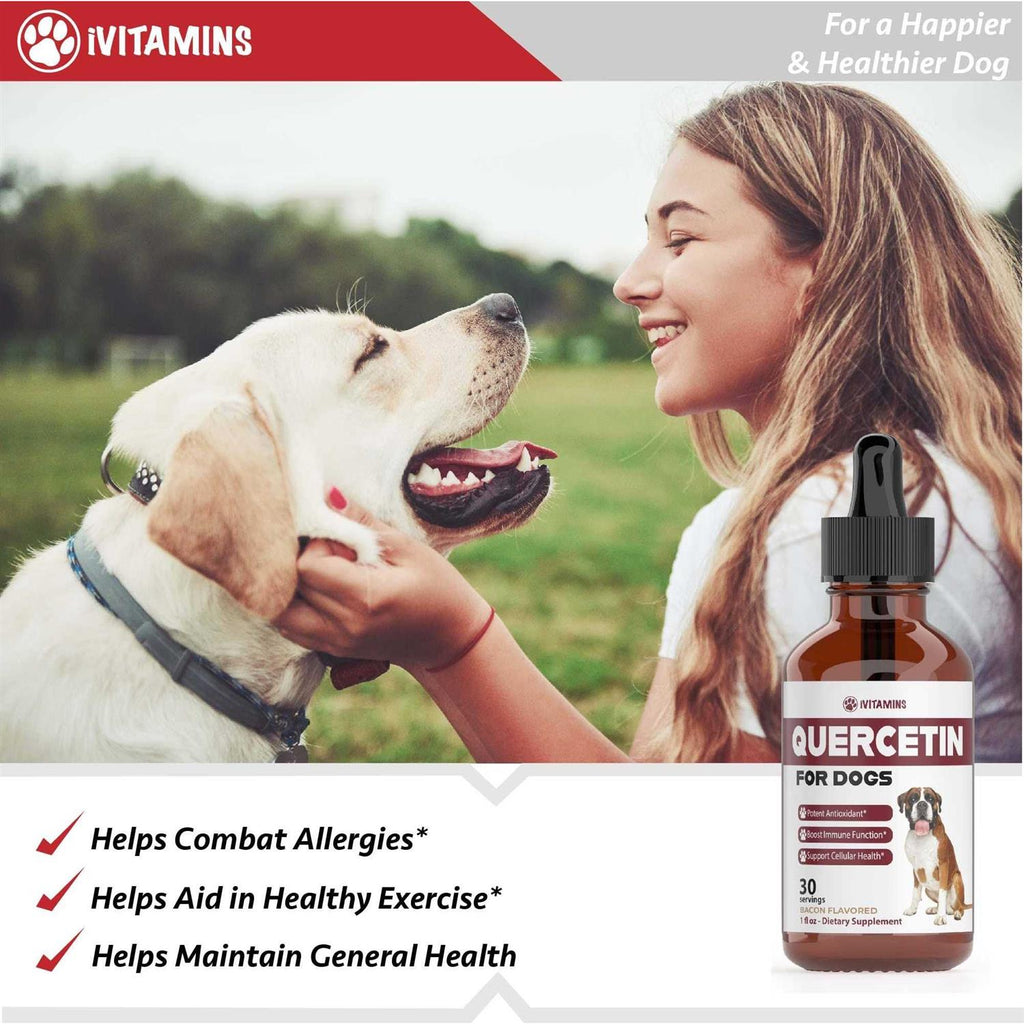 Quercetin for Dogs Allergy Relief Supplement X81158