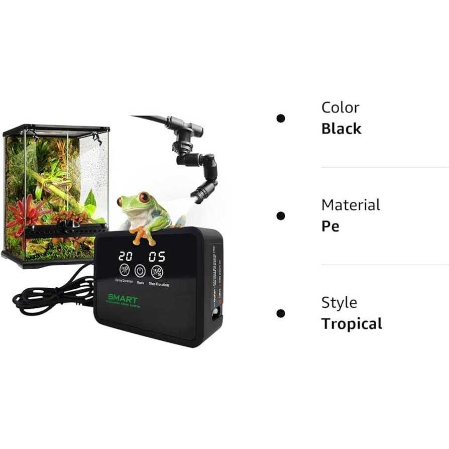 Reptile Fogger Automatic Mister for Terrarium H20031