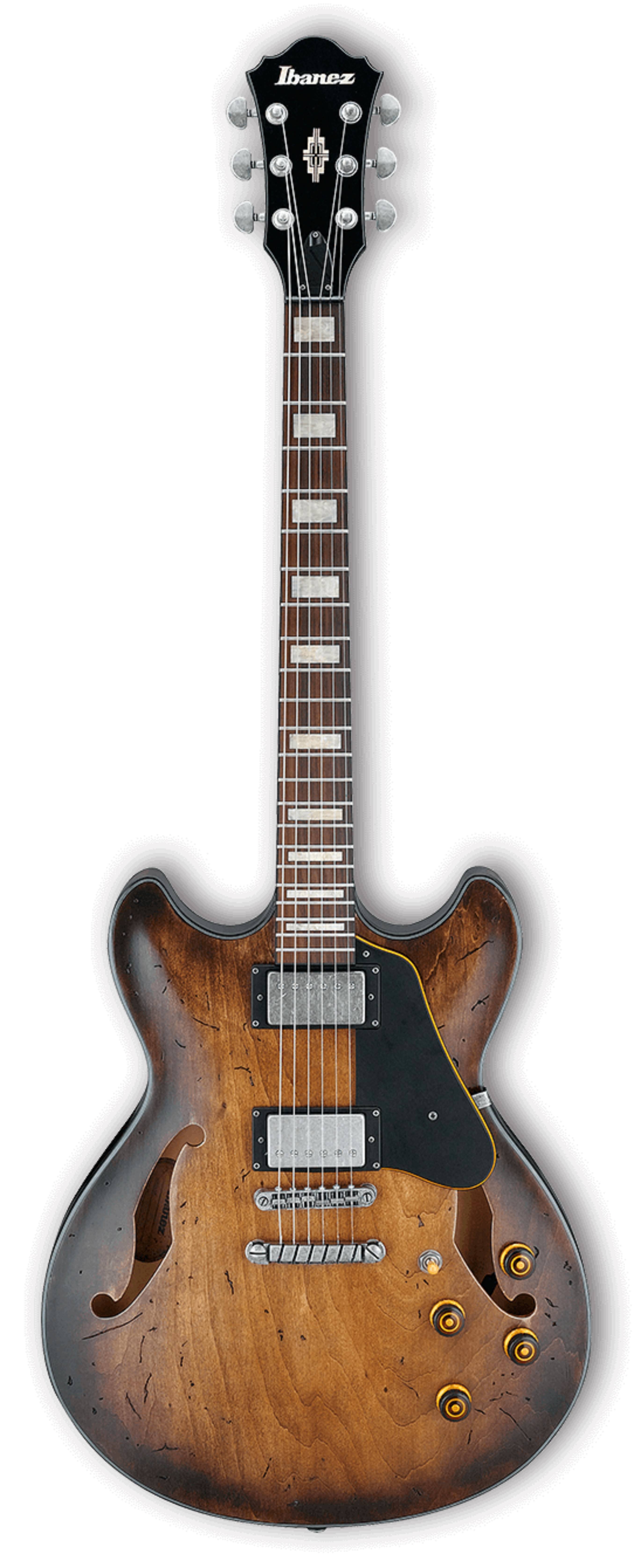 Ibanez ASV10A Artcore Vintage Guitar - Tobacco Burst