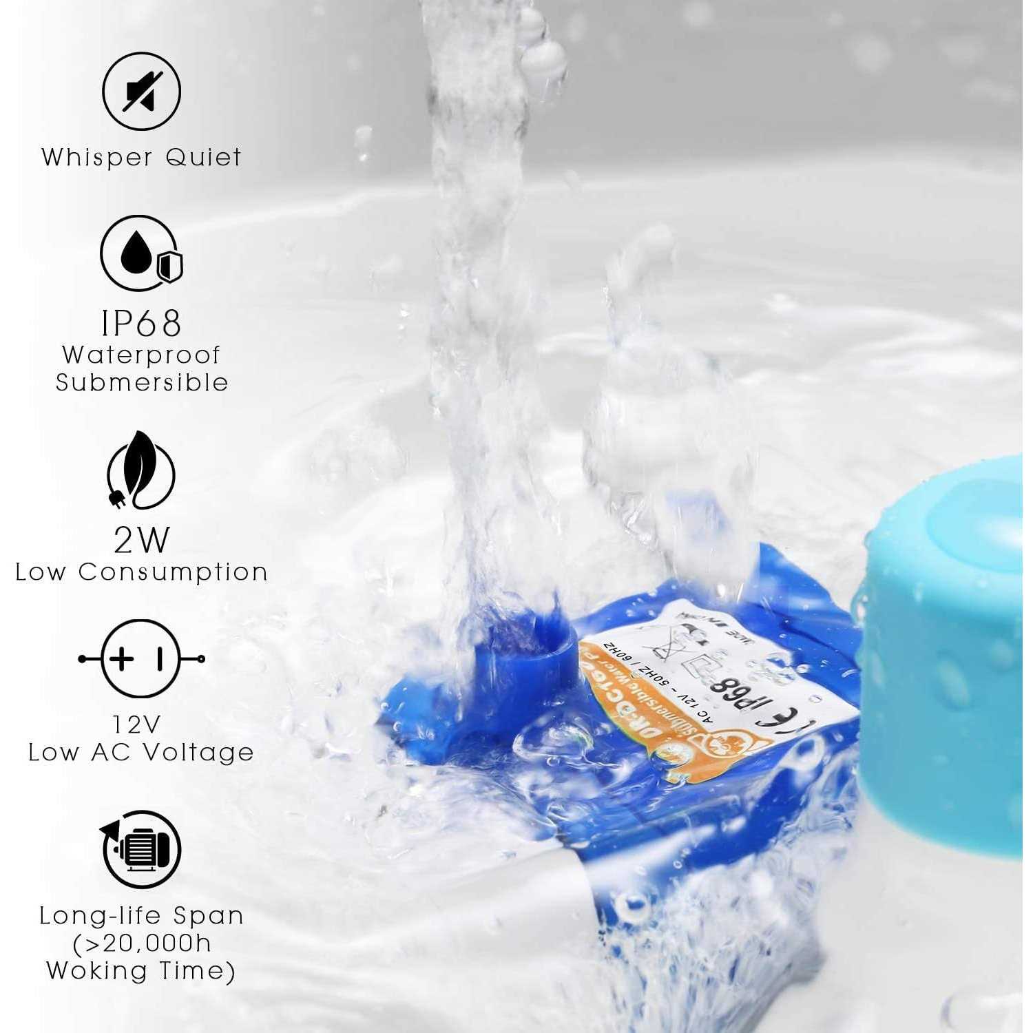 Ceramic Water Fountain for Cat & Dog X606