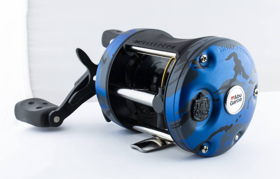 Abu Garcia C36500 Blue Camo BRS Exclusive C3 6500, in Custom Blue Camo, 5.3:1