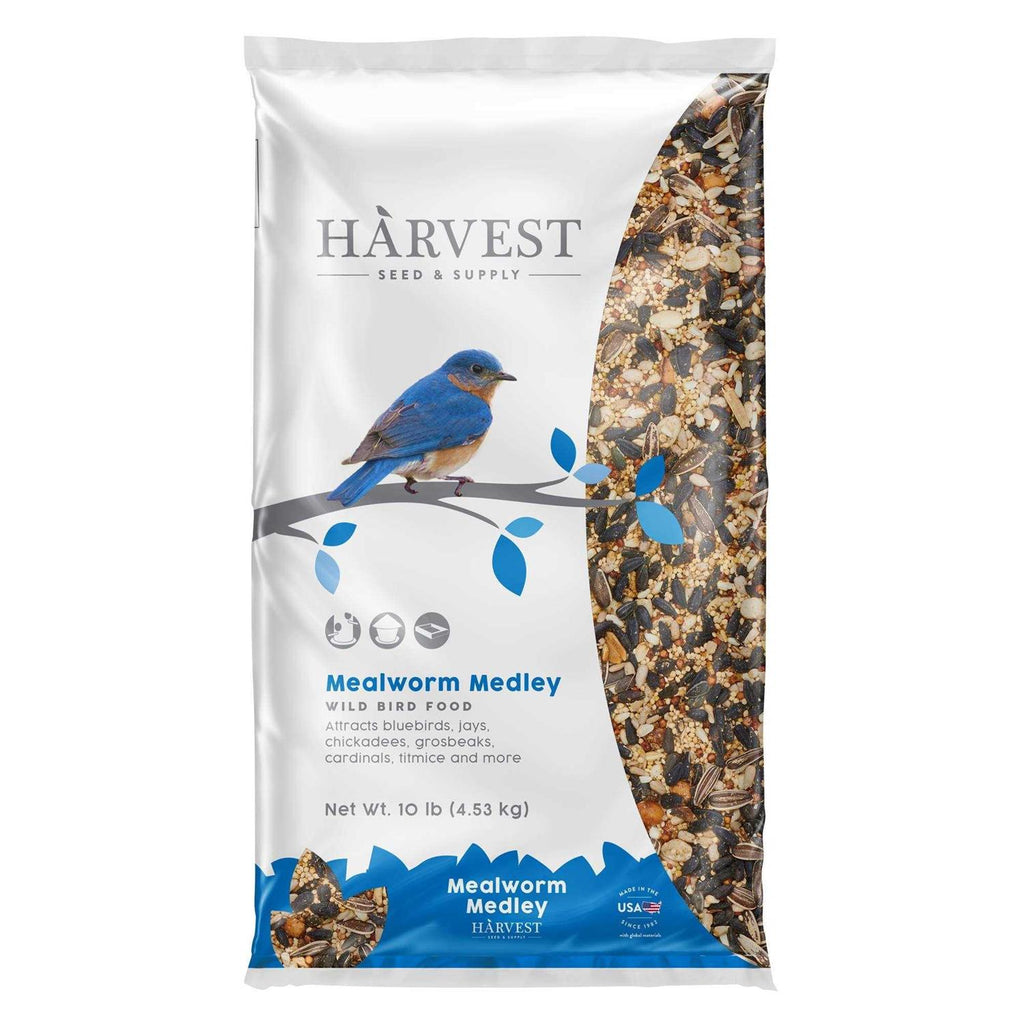 Harvest Seed &amp; Supply Mealworm Medley Wild Bird Food, Blend - Pet Supplies online store