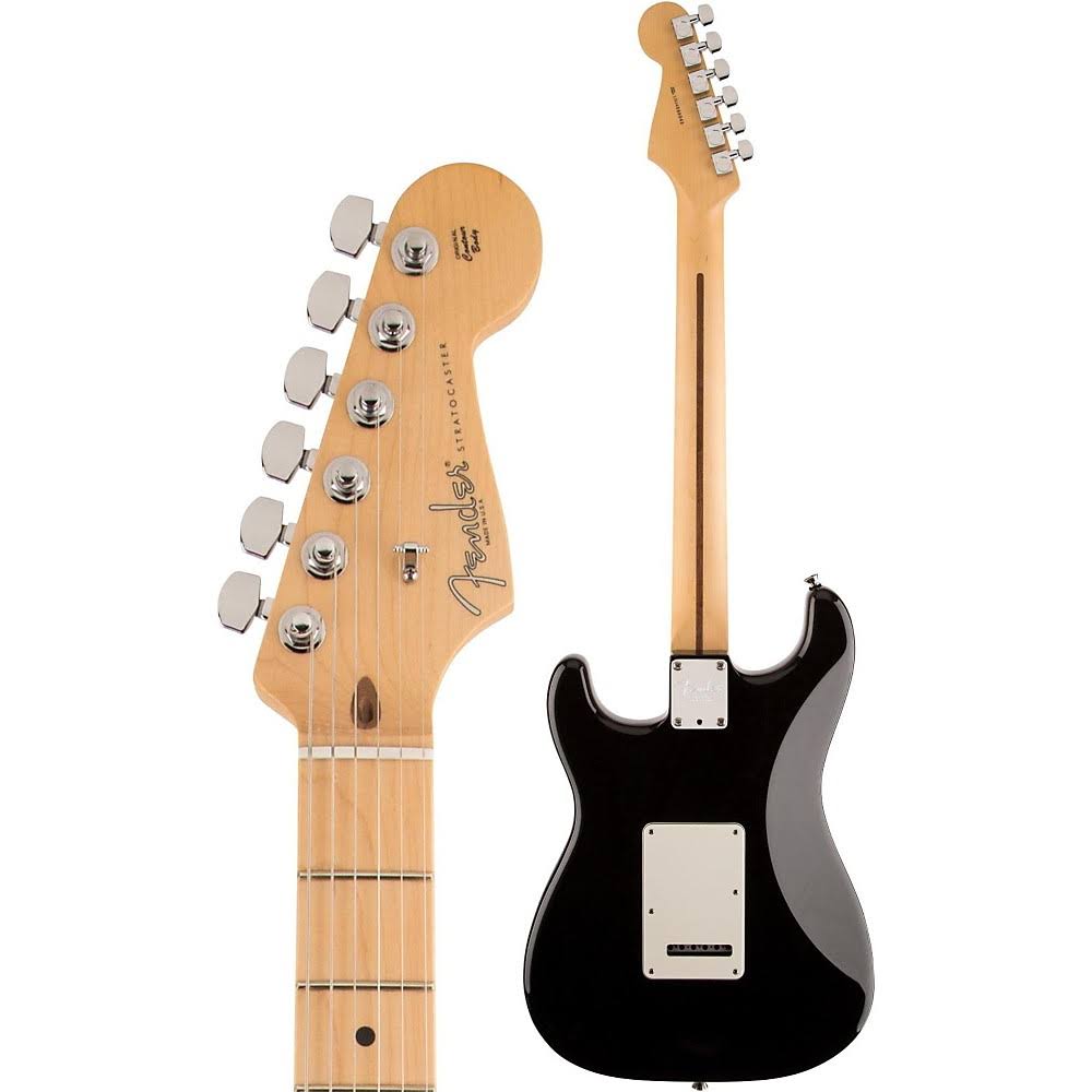 American Standard Stratocaster HSS Maple Black O236380
