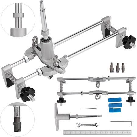 Vevor Mortice Door Fitting Jig Door Lock Mortiser Kit Jig1 Hole Saw 3 Cutters 8pcs