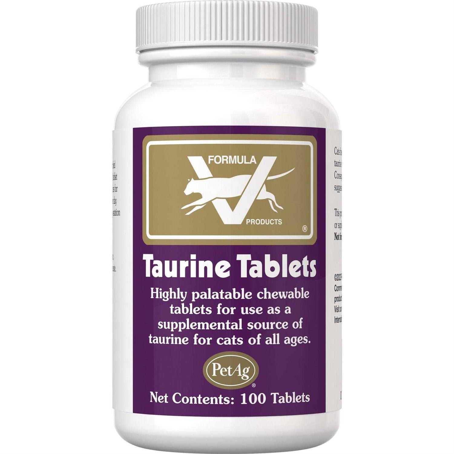 PetAg Taurine 100 Chewable Tablets - Pet Supplies online store