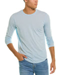 Goodlife Clothing Tri-Blend Scallop Crewneck T-Shirt, Blue / Regular S