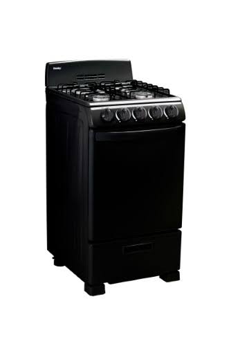 Propane Gas Range with Broiler Drawer, Freestanding, 2.3 cu ft, Black I129406