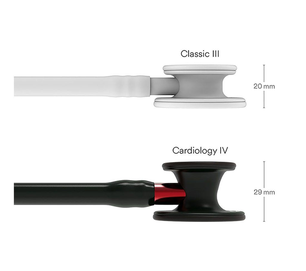 Stethoscope - Black / Black / Red Q820