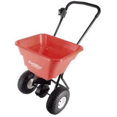 Broadcast Spreader, 80 lbs Capacity