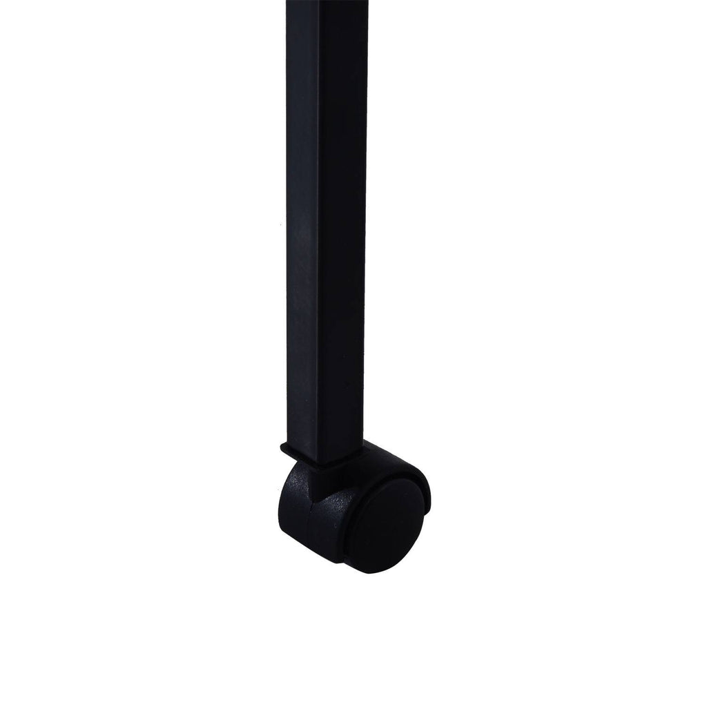 Metal Indoor Bird Cage with Rolling Stand and Storage Basket P654