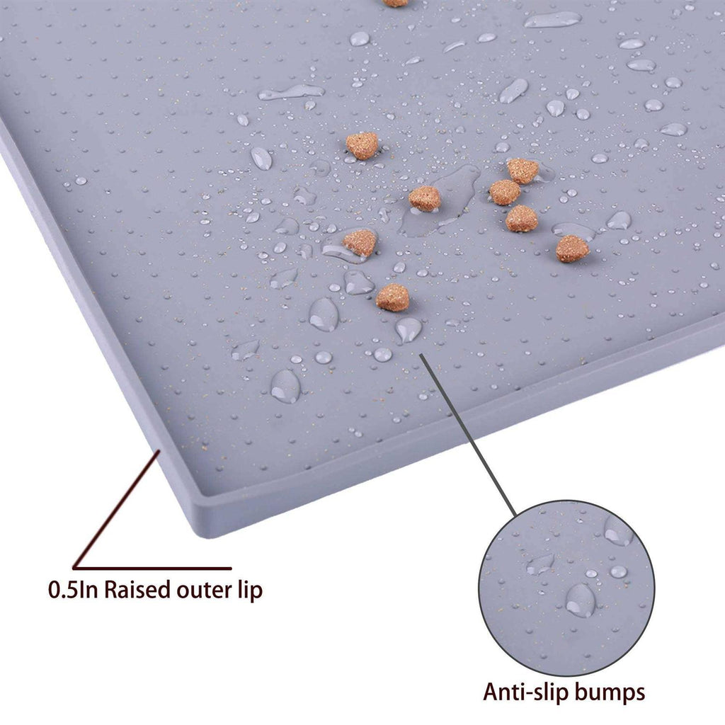 Silicone Dog Feeding Mat for Food and Water Bowls S4082