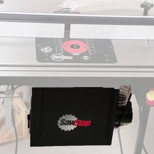 Router Lift Downdraft Dust Collection Box N606