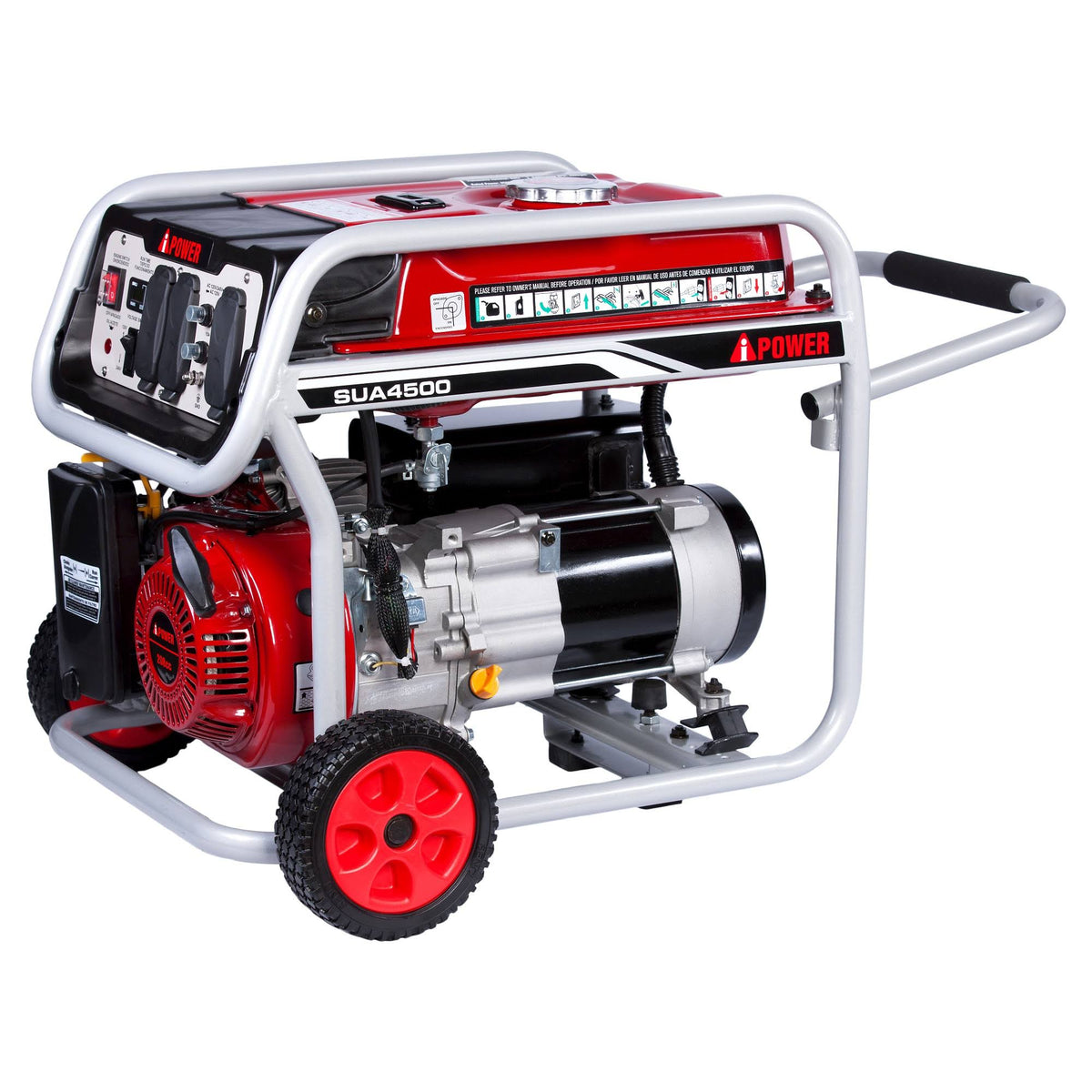 Portable Gasoline Generator 4000W Recoil Start J6503