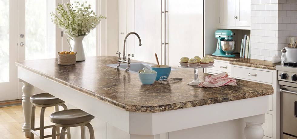 Laminate Sheet 5 ft x 12 ft Winter Carnival Premium Quarry Finish U680050