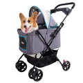 Ibiyaya Easy Pet Stroller - Grey