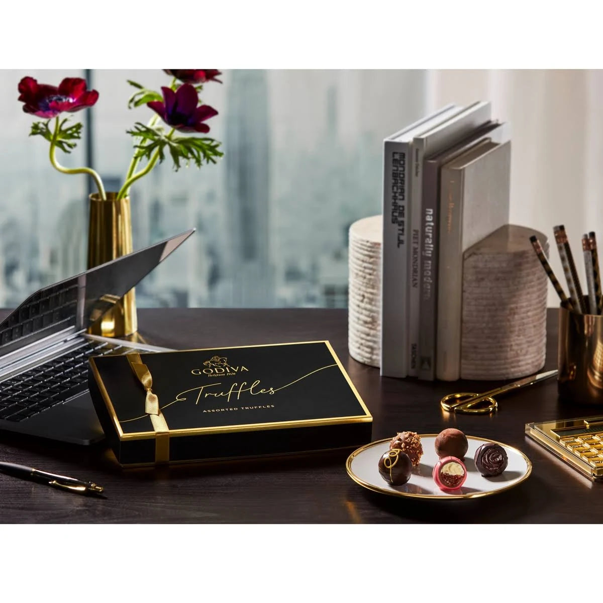 Assorted Chocolate Truffles Gift Box, 36 Pieces R16408
