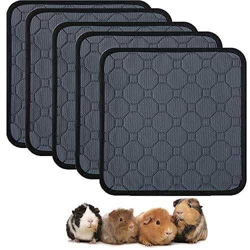 Guinea Pig Cage Liners Washable Guinea Pig Pee Pads, Waterproof Reusable &amp; Anti Slip Guinea Pig Bedding Fast and Super Absorbent Pee Pad - Pet Supplies online store