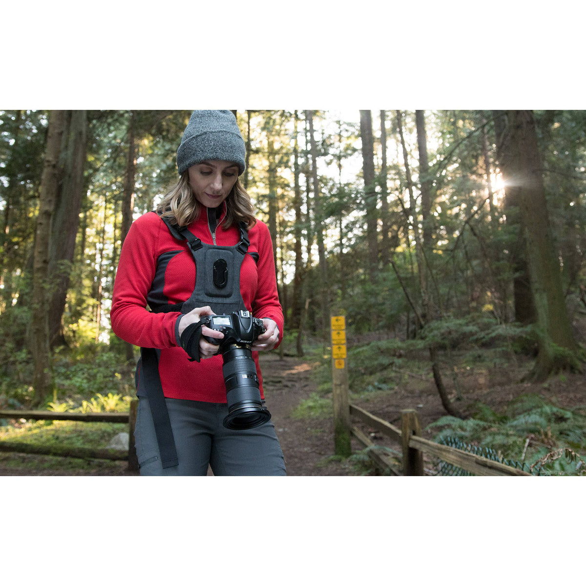 Camera Harness System for One Camera - Grey L36233