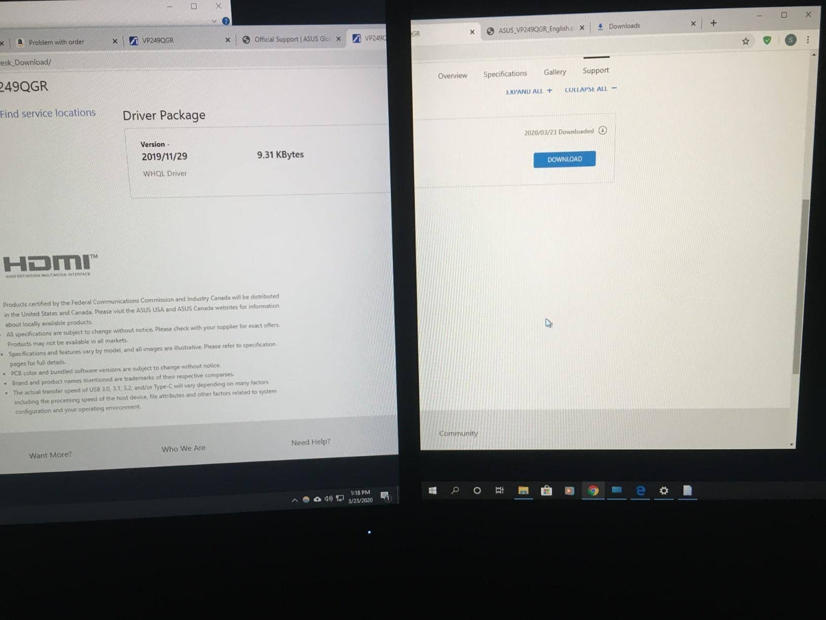 23.8 Gaming Monitor 144Hz Full HD IPS 1ms Q23536