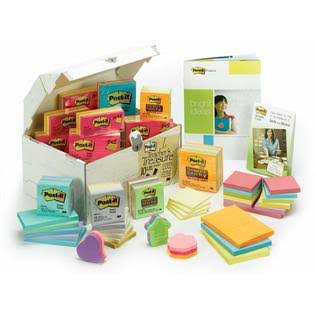Post-it Notes, Americas #1 Favorite Sticky Note, Assorted 10 Pound Variety Pack of Notes for Teachers (Teachers Treasure Chest)