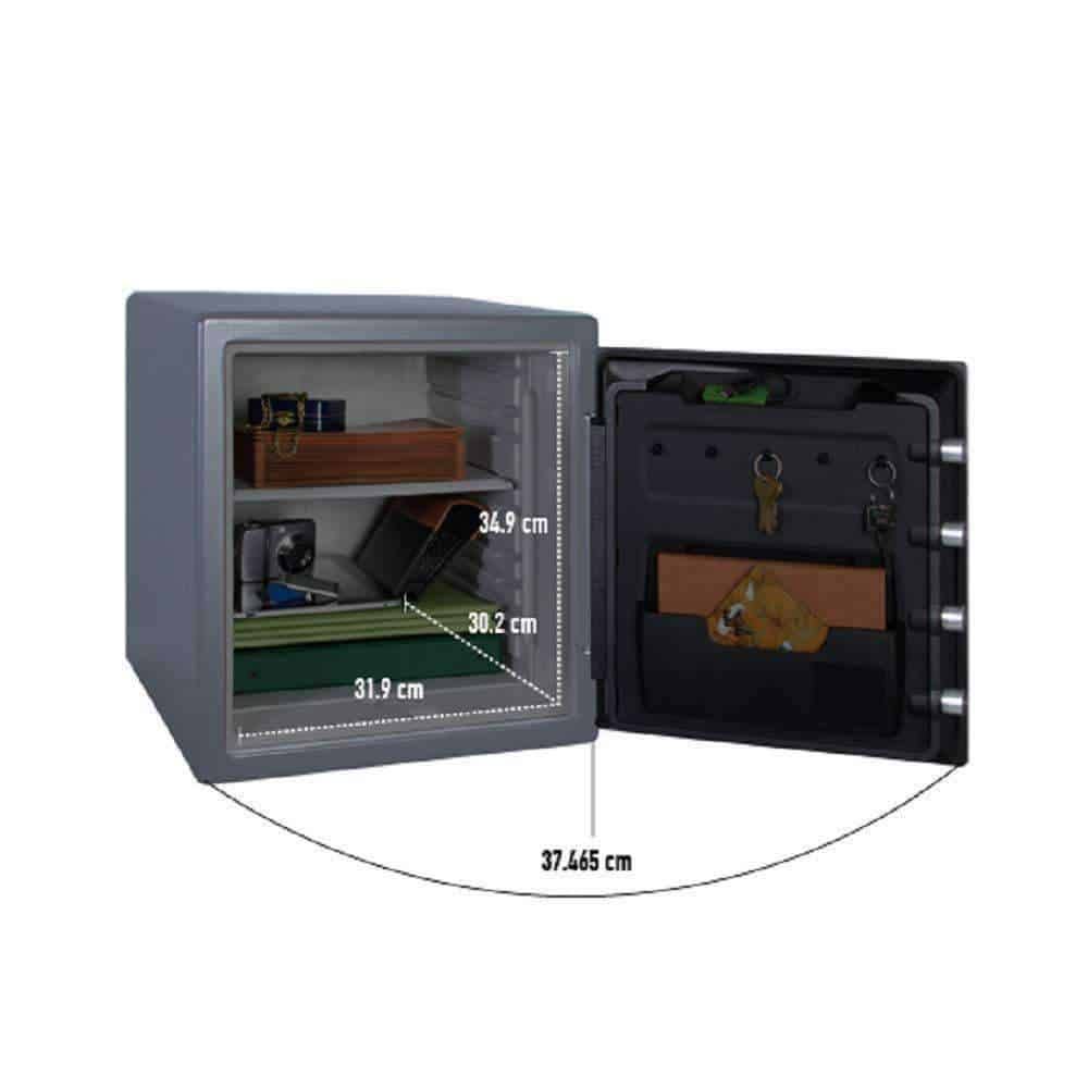 Fire/Water Resistant Electronic Safe with 1hr Protection Q280