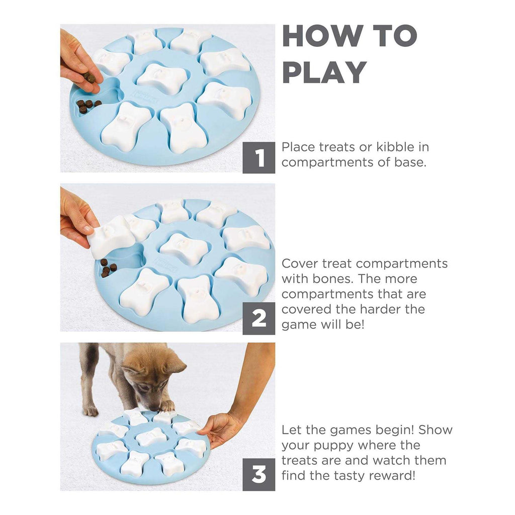 Interactive Treat Puzzle Dog Toy V977394