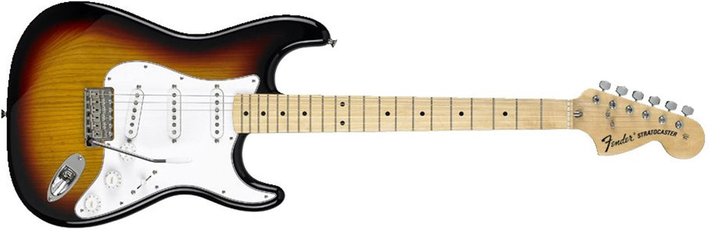 70s Stratocaster Maple Black B6302