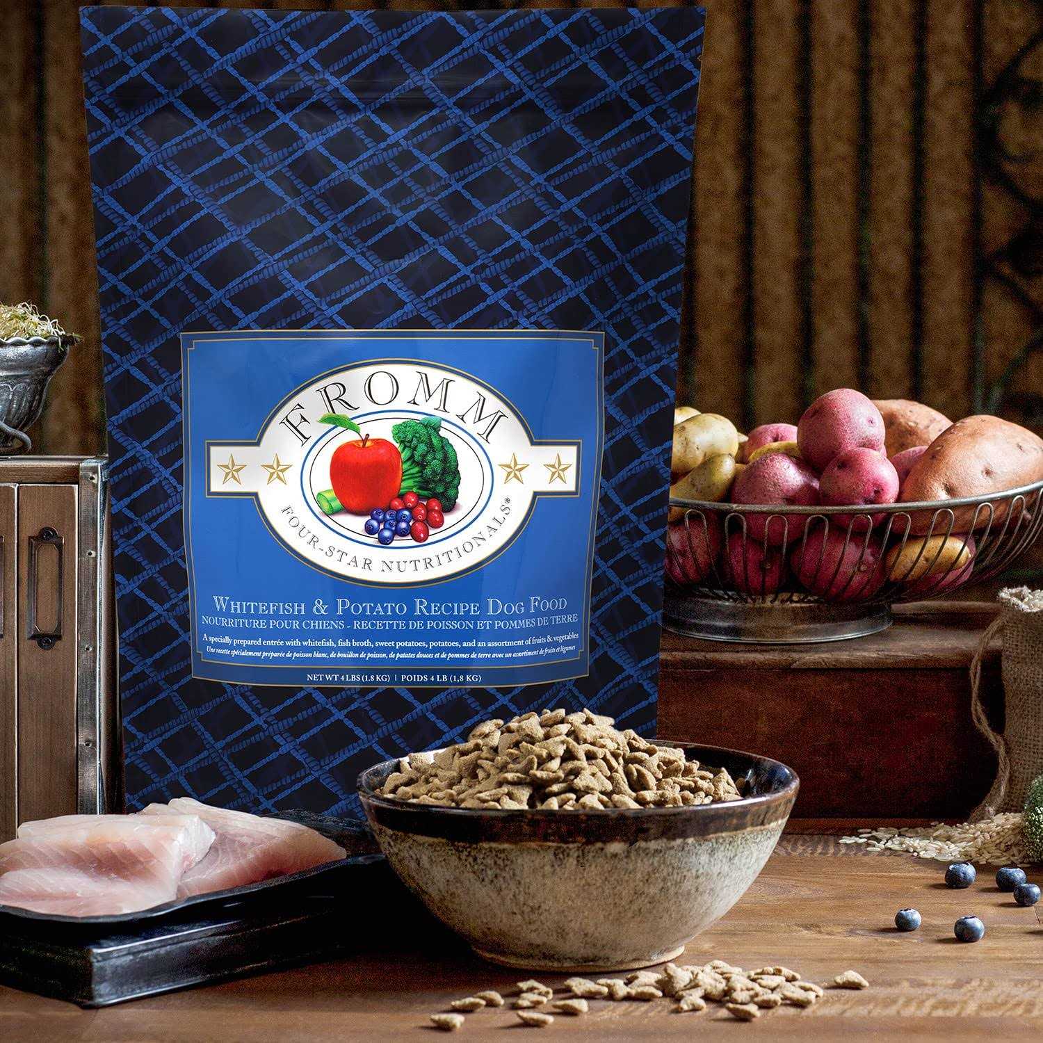 Whitefish Potato Dry Dog Food F6544