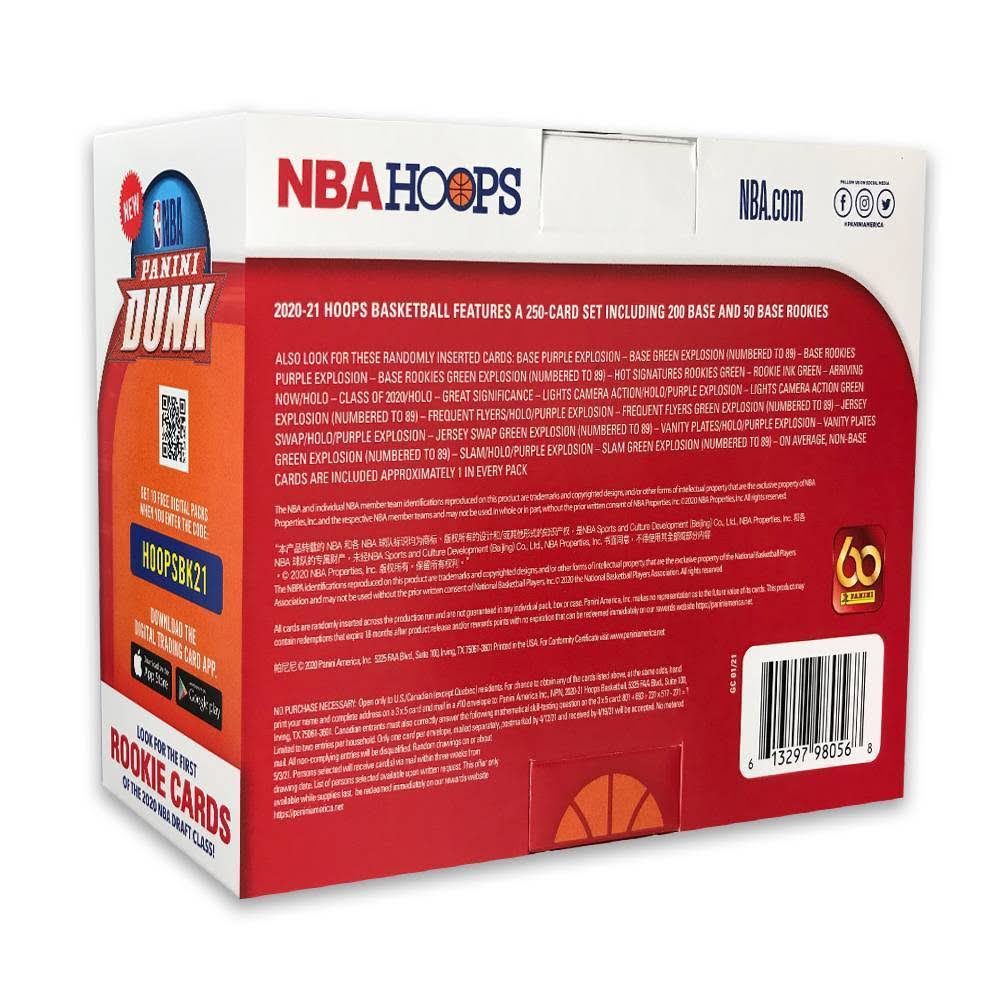 Basketball Trading Card Mega Box Q4997