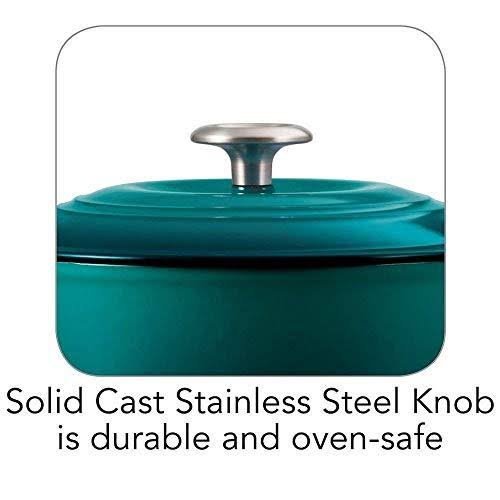 Enameled Cast Iron 6.5 qt Covered Round Dutch Oven A706532