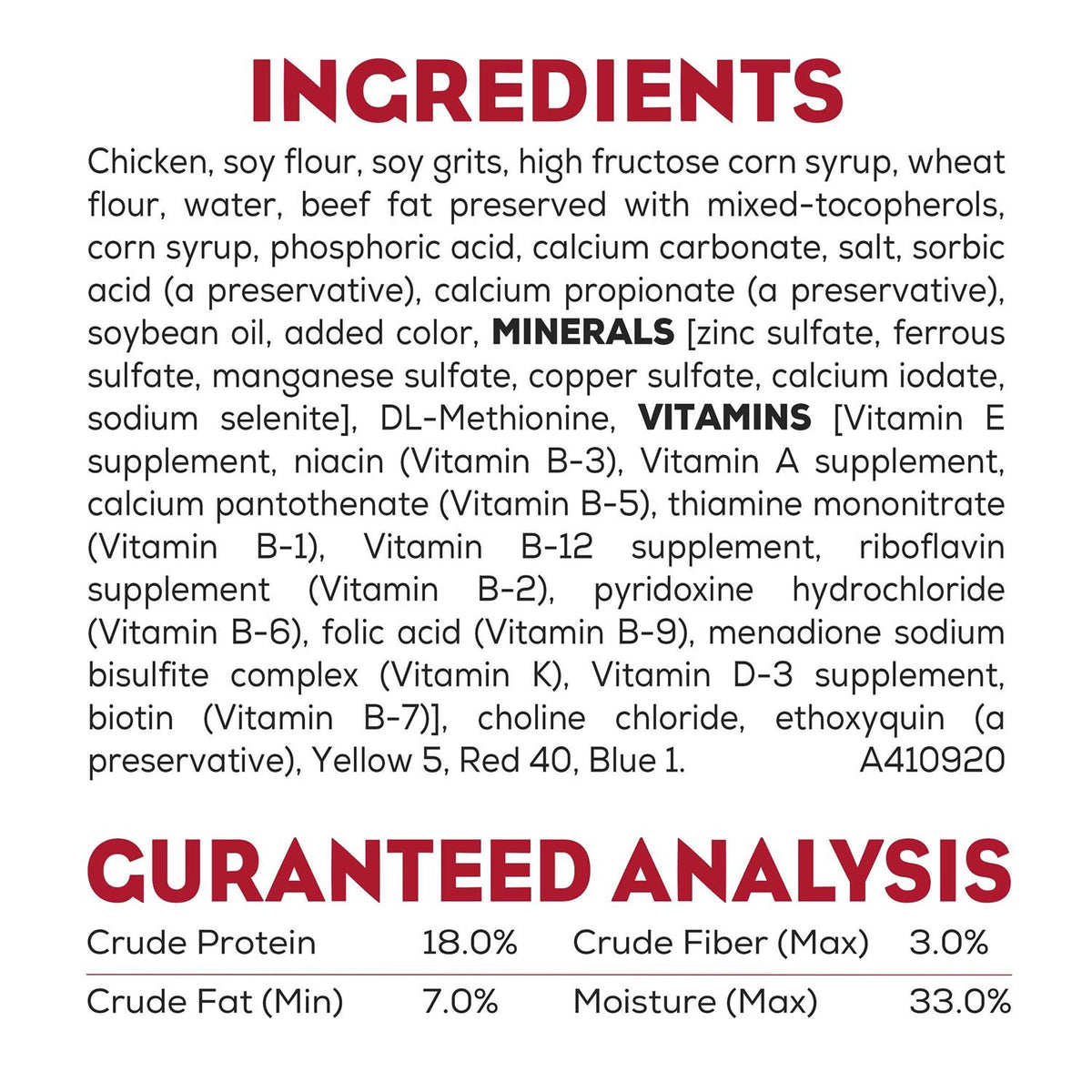 Soft Dog Food with Real Chicken O4623