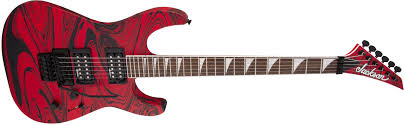Soloist Swirl Electric Guitar, Satin Red Swirl G680