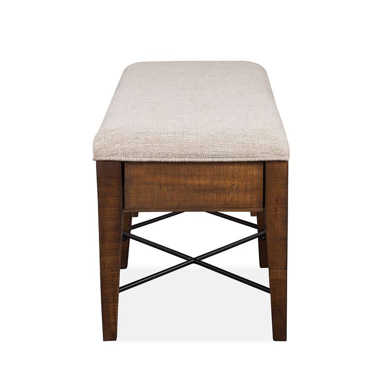 Upholstered Bench Toasted Nutmeg O881936