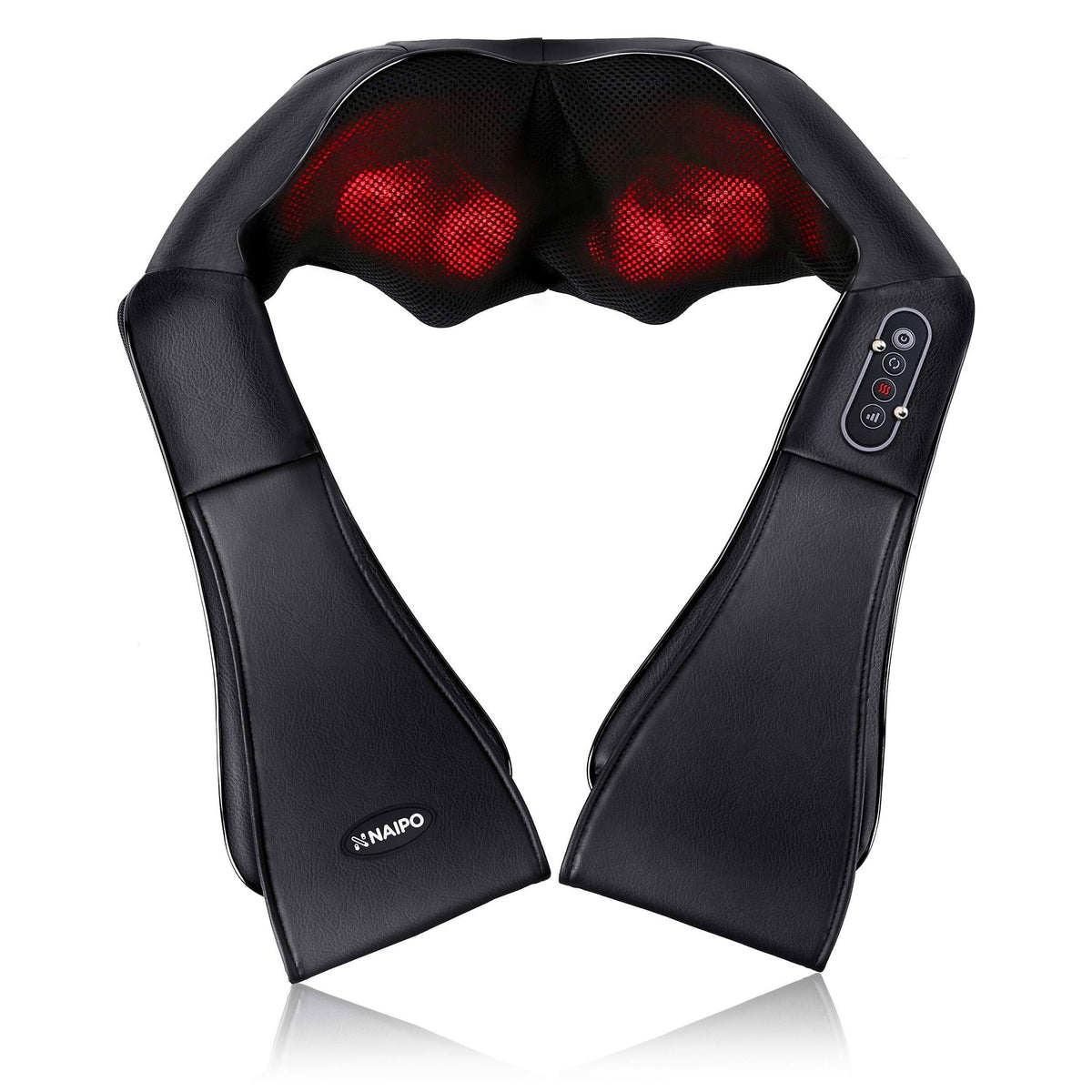 Shiatsu Back/Neck/Shoulder Kneading Massager with Heat
