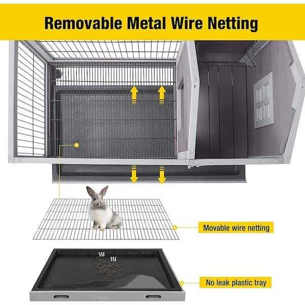 Rabbit Hutch Bunny Cage J351