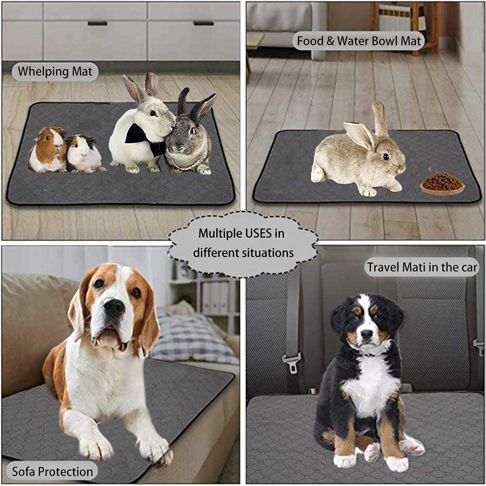 Guinea Pig Cage Liners, Washable Waterproof Reusable Pee Pads N75537