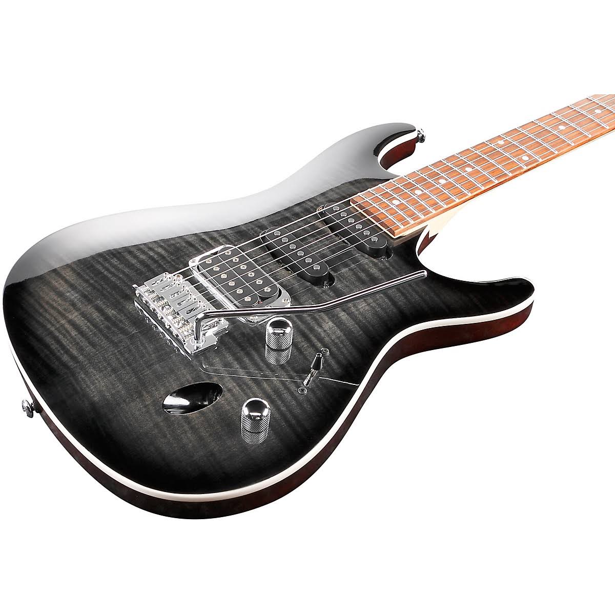 Electric Guitar Transparent Gray Burst S2417