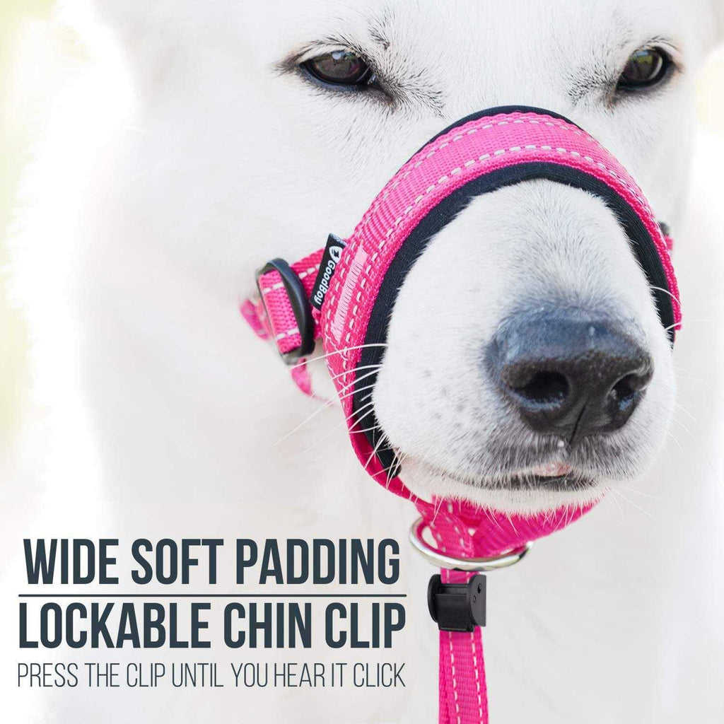Dog Head Halter with Safety Strap for Heavy Pulling T729