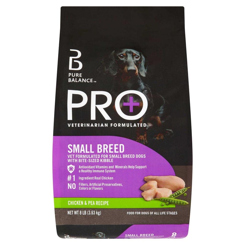 Pure Balance Pro+ Small Breed Chicken &amp; Pea Recipe Dry Dog Food - Pet Supplies online store