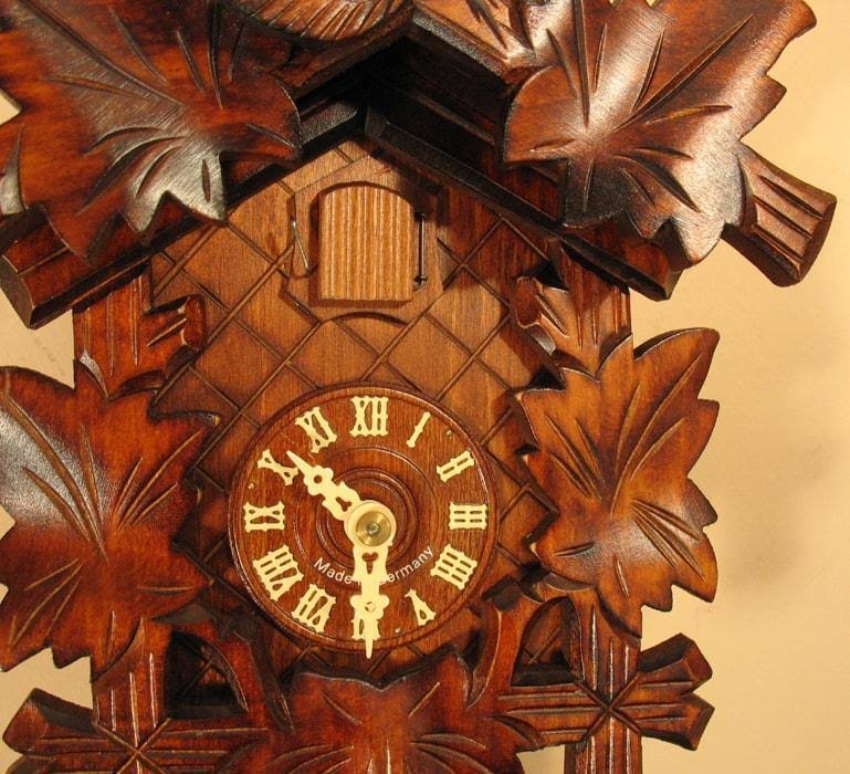German Hand Carved Cuckoo Clock with One-Day Movement C53124