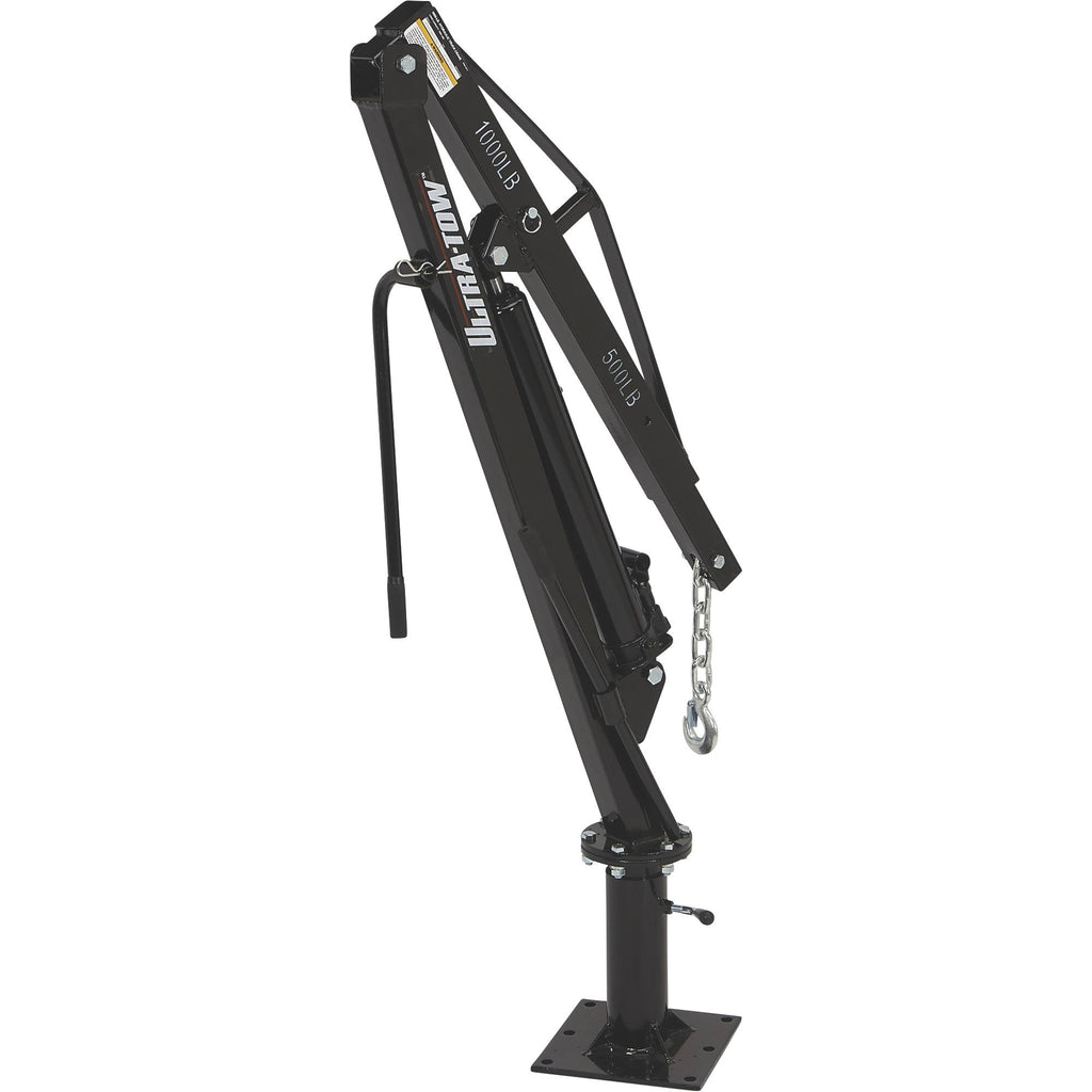 Hydraulic Pickup Truck Crane, 1000-Lb Capacity X861
